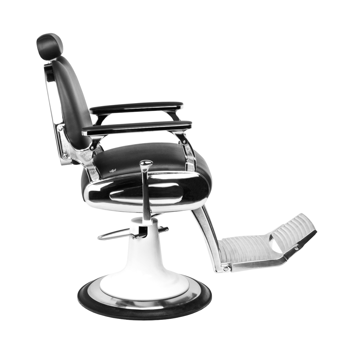 Gabbiano stol barberski Moto Style czarny