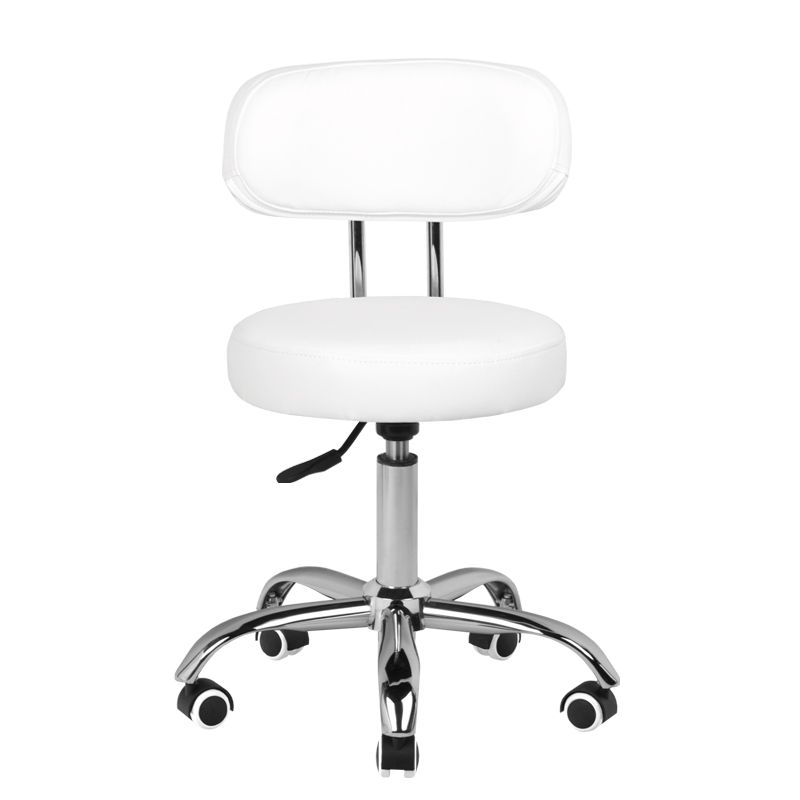 Taboret kozmetični za pedicure A-007 biały